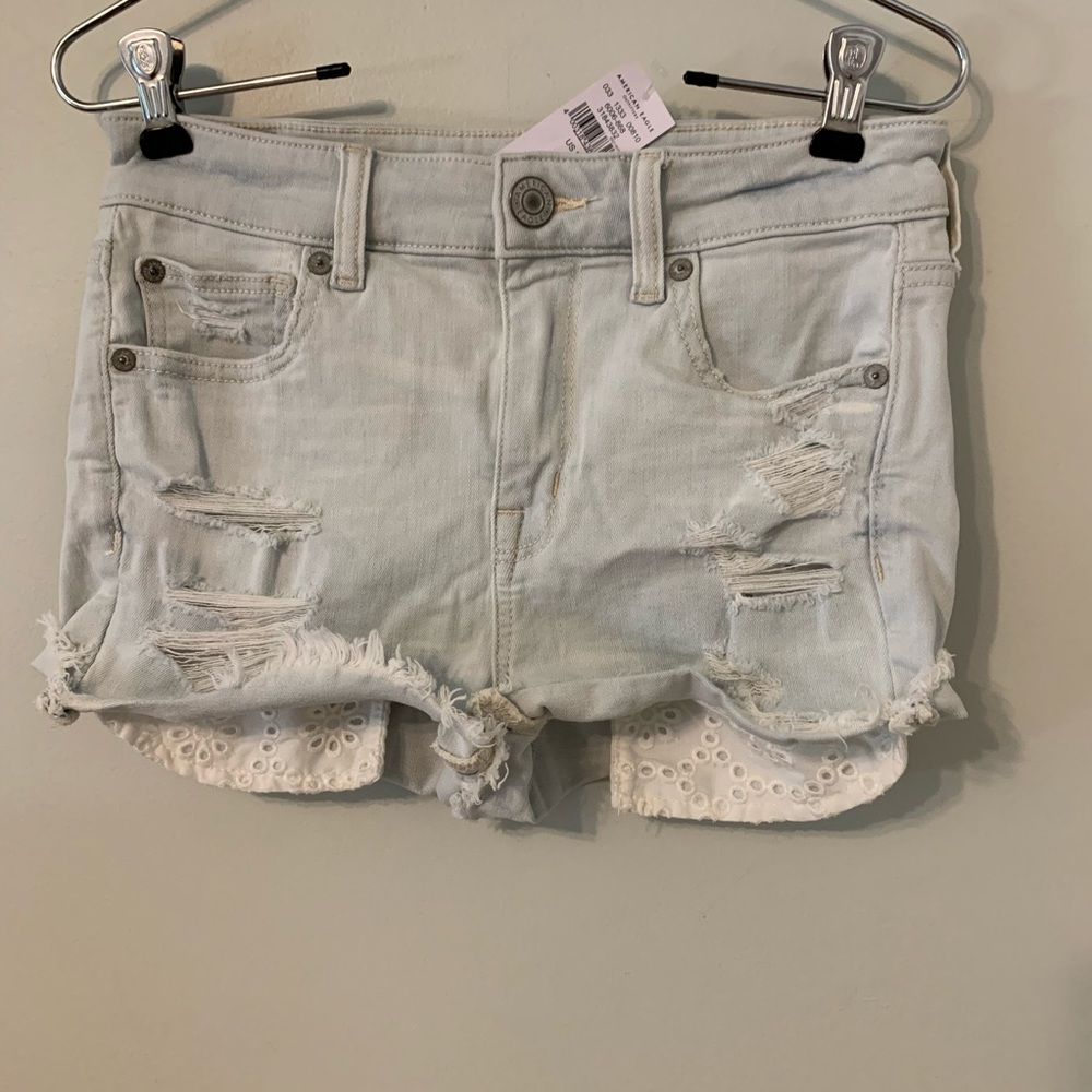 American Eagle High Rise Shorts 2 NWT